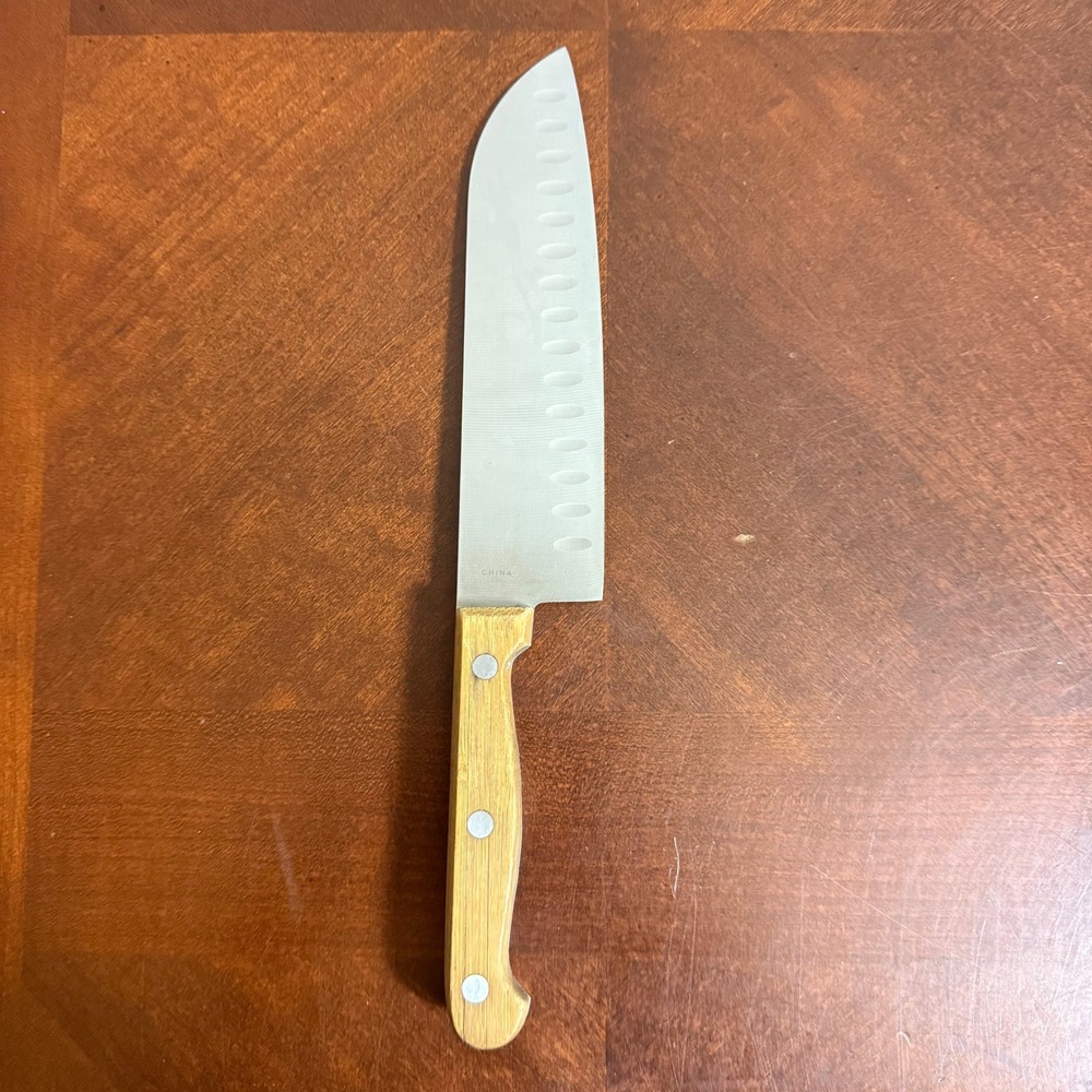 Tramontina Eco-Friendly High Carbon Stainless Steel Santoku Knife 7"